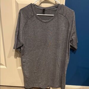 Lululemon Athletica Gray Metal Vent Tech Shirt